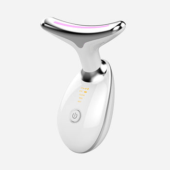 7-Color Microcurrent Facial Massager – Skin Firming, Anti-Aging & Acne Relief for Face & Neck