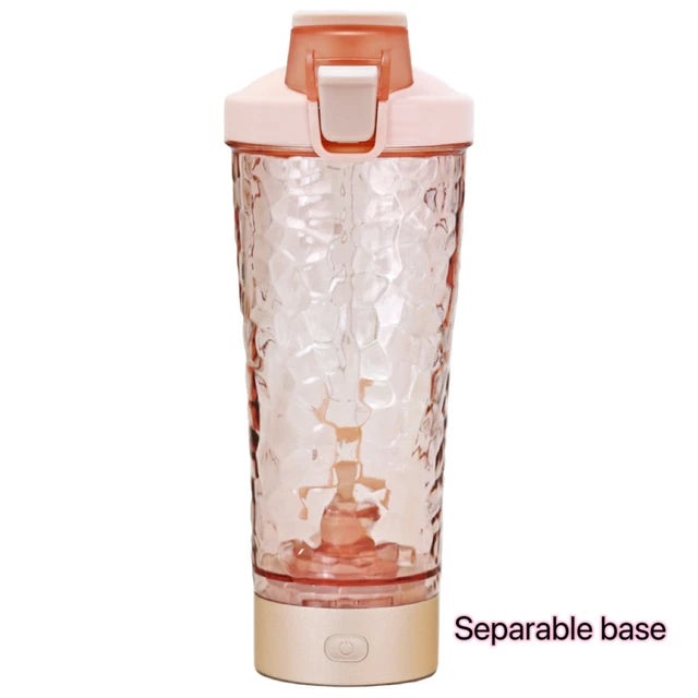 Electric Protein Shaker Bottle – Rechargeable Blender for Lump-Free Shakes On the Go