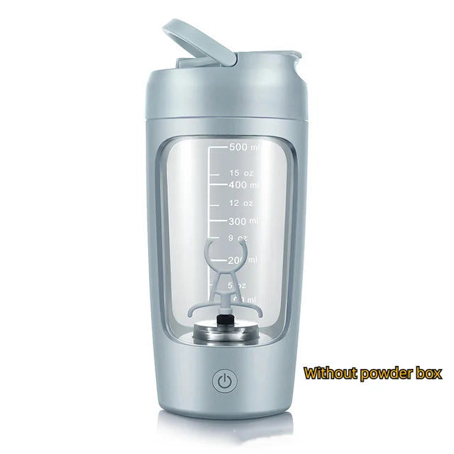 Electric Protein Shaker Bottle – Rechargeable Blender for Lump-Free Shakes On the Go
