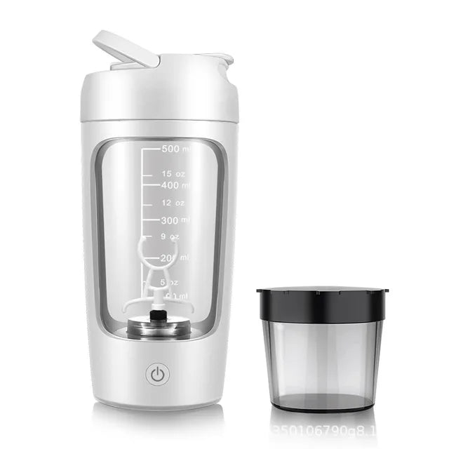 Electric Protein Shaker Bottle – Rechargeable Blender for Lump-Free Shakes On the Go