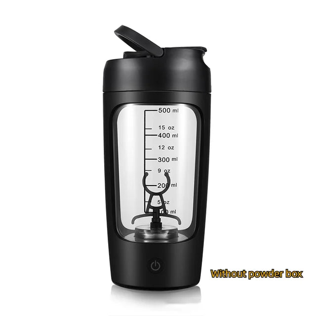 Electric Protein Shaker Bottle – Rechargeable Blender for Lump-Free Shakes On the Go