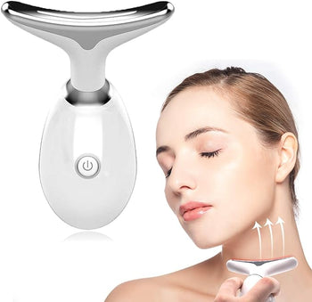 7-Color Microcurrent Facial Massager – Skin Firming, Anti-Aging & Acne Relief for Face & Neck