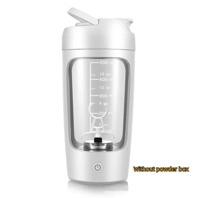 Electric Protein Shaker Bottle – Rechargeable Blender for Lump-Free Shakes On the Go