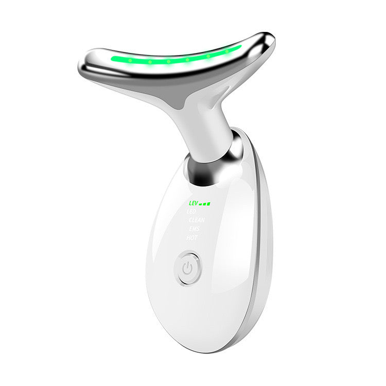7-Color Microcurrent Facial Massager – Skin Firming, Anti-Aging & Acne Relief for Face & Neck
