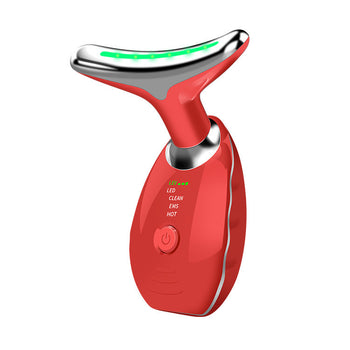 7-Color Microcurrent Facial Massager – Skin Firming, Anti-Aging & Acne Relief for Face & Neck